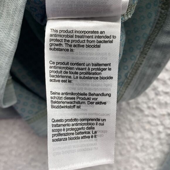 Columbia Sun Shirt Mens Medium M Gray UPF 30+ Swim Beach Fishing Hiking Outdoors - Picture 8 of 9